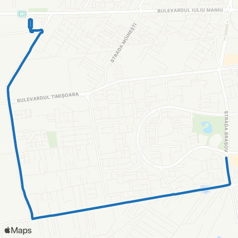 STB - Societatea de Transport București Parcul Drumul Taberei–Bd. Preciziei map