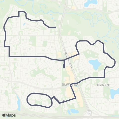 Calgary Transit Evergreen / Somerset / Bridlewood Sta map