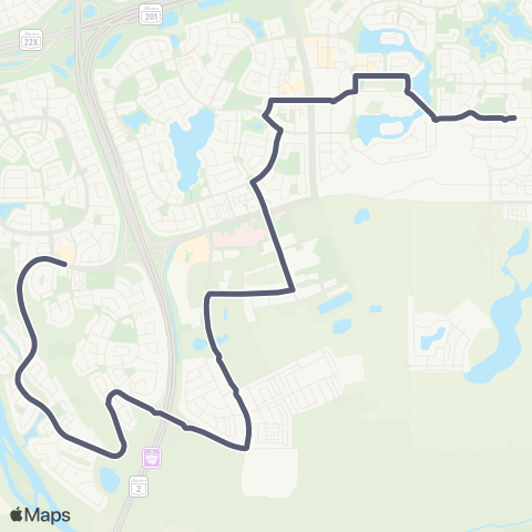 Calgary Transit Cranston / Mahogany map