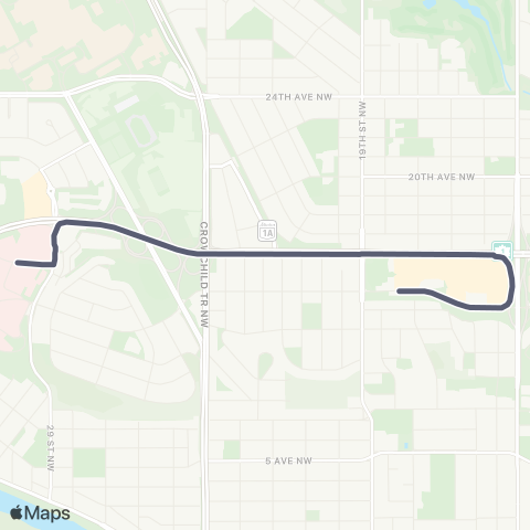 Calgary Transit Foothills Medical Centre map