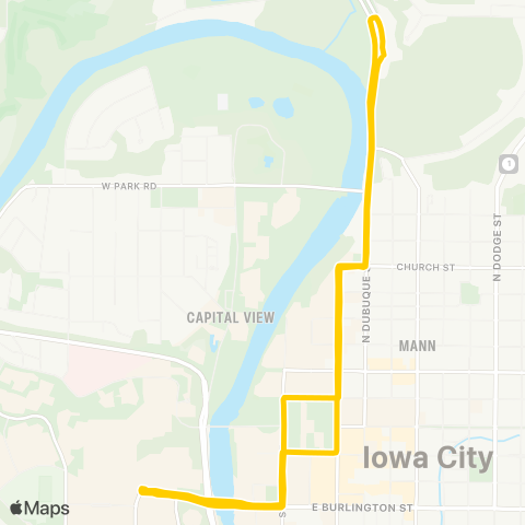 CAMBUS Interdorm map