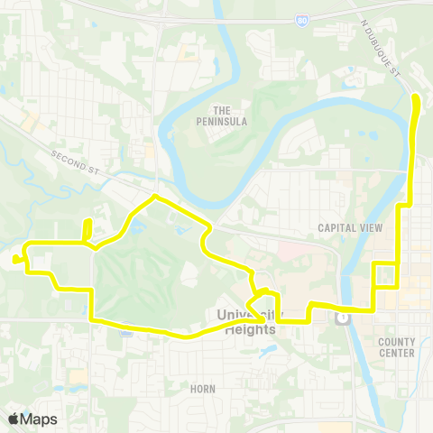 CAMBUS Hawkeye Interdorm map