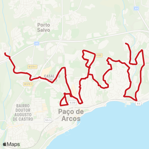 Carris Metropolitana Caxias (Ped Italiana) - Lage (Centro) map