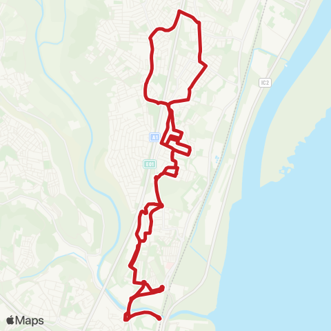 Carris Metropolitana Sacavém (Estação) | Circular via São João Da Talha map