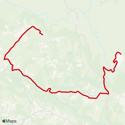 Carris Metropolitana Lagoa (Colégio Miramar) - Sobral Da Abelheira map