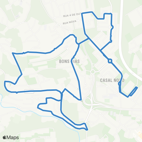 Carris Metropolitana Ramada | Circular map