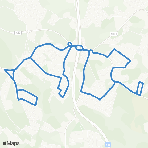 Carris Metropolitana Lazarim | Circular map