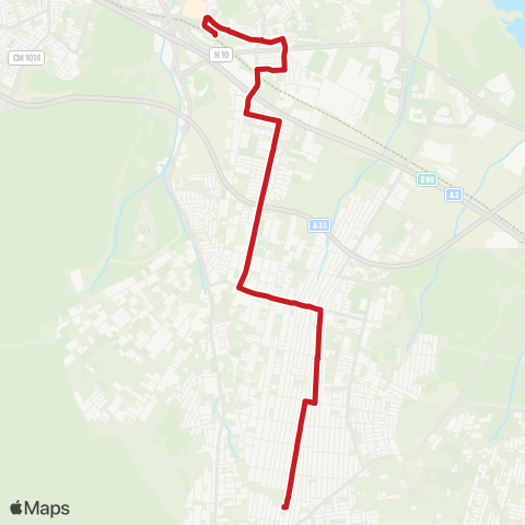 Carris Metropolitana Fernão Ferro - Fogueteiro (Estação) map