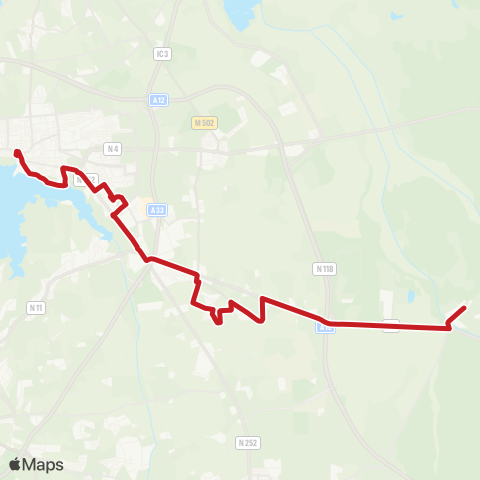 Carris Metropolitana Montijo (Terminal Rodoviário) - Rio Frio map