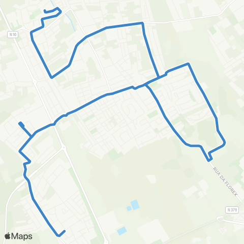 Carris Metropolitana Escolas Azeitão | Trajeto 4 map