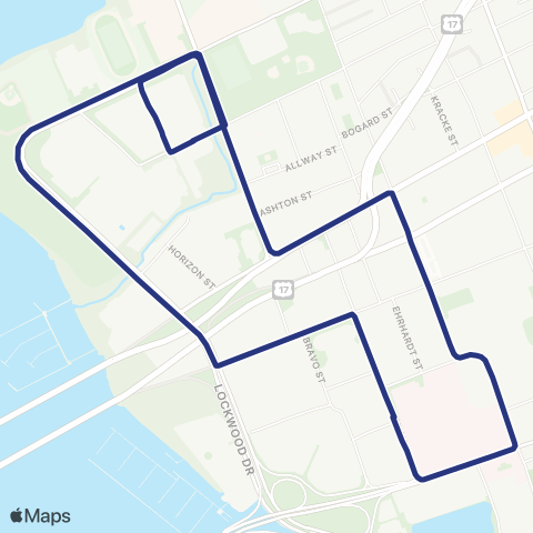 CARTA Medical Shuttle map