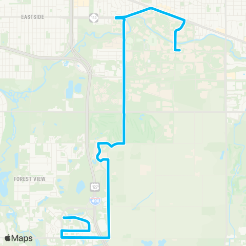 CATA South Harrison - Jolly - Dunckel map