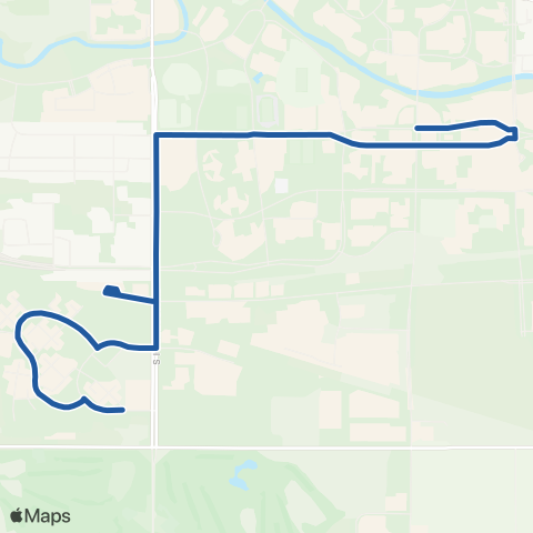 CATA Spartan Village map