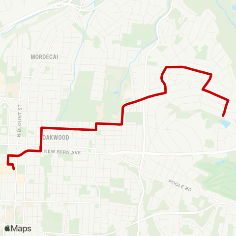 GORaleigh Longview map