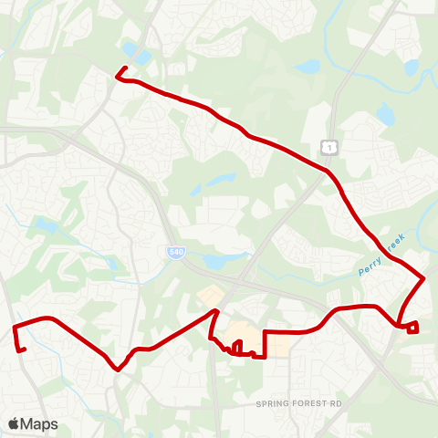 GORaleigh Triangle Town Link map