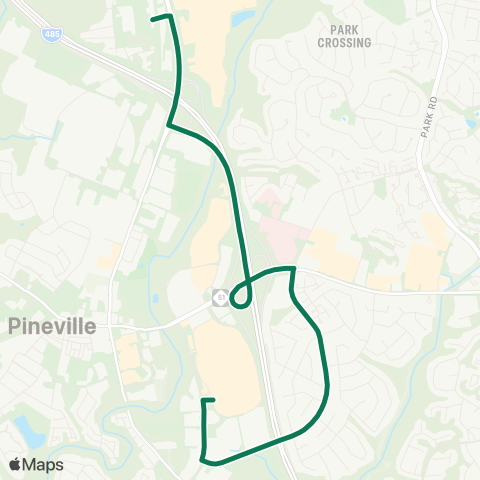 CATS Pineville map