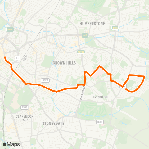 Centrebus  map