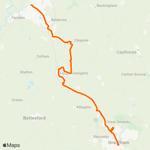 Centrebus  map