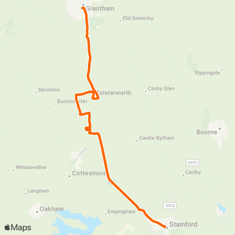 Centrebus  map