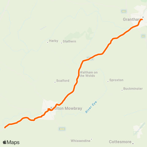 Centrebus  map