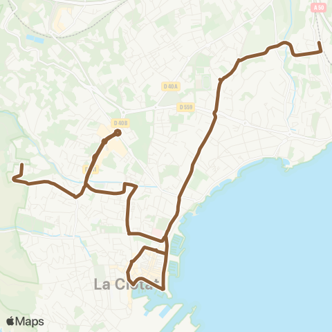 Ciotabus Fardeloup / Office de Tourisme / Gare SNCF map