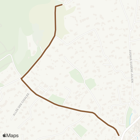 Ciotabus Coopérative / les Bastides du Garlaban map