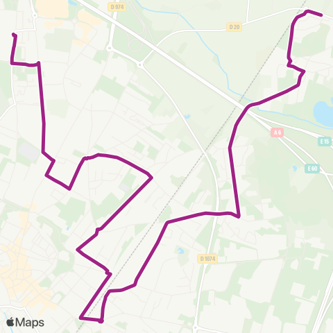 Côte&Bus - Réseau urbain Gentilhommière <> Collège Monge map