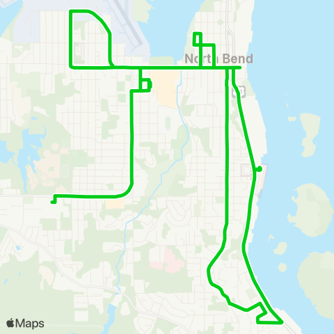 CCATD North Bend map