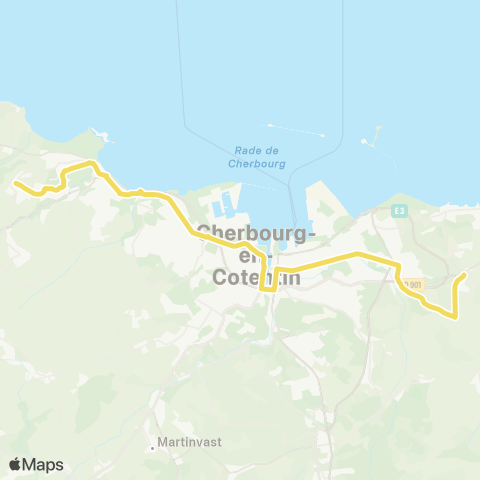 Cap Cotentin Amfreville - Églantine Château map