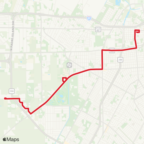 CCRTA Morgan / Port map