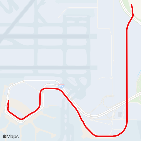 Chicago O'Hare Airport Transit System O'Hare Airport Transit System map