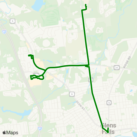 CDTA Bay / College map