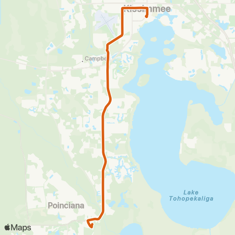 LYNX Pleasant Hill Rd / Poinciana map