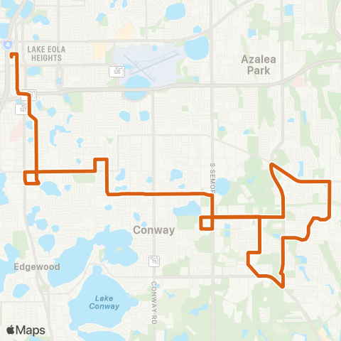 LYNX Lake Margaret Dr. map