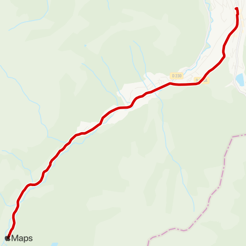 Châtel Bus Centre village / Linga / Pré La Joux map