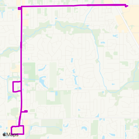 CIRTA Greenwood Connector West map