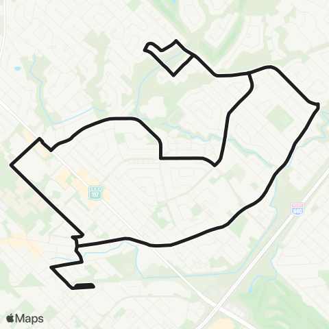 exo Laurentides Ste-Thérèse - Secteur Bas Ste-Thérèse map