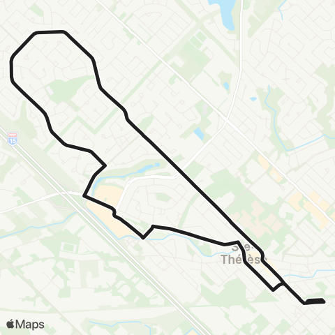 exo Laurentides Sainte-Thérèse - Secteur des Mille-Îles map