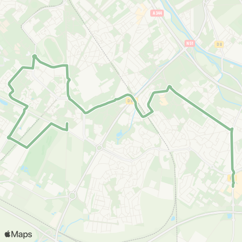 Grand Reims Mobilités CROIX DU SUD  C.C. CORMONTREUIL map