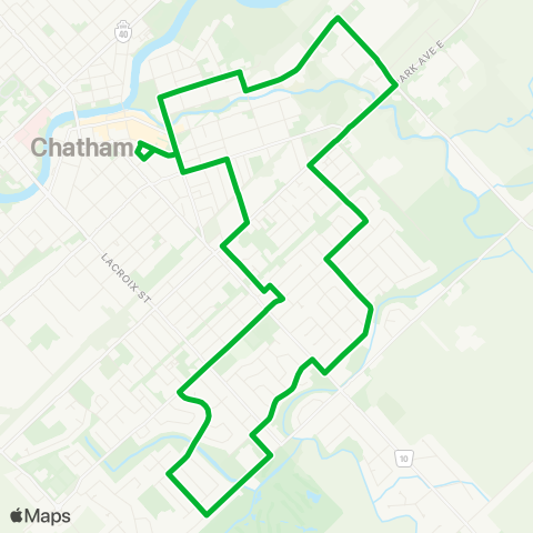 CKtransit  map