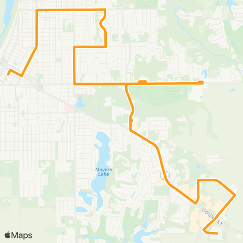 CityLink Pekin North map