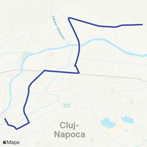 CTP Cluj P-ta M. Viteazul - C.U.G map