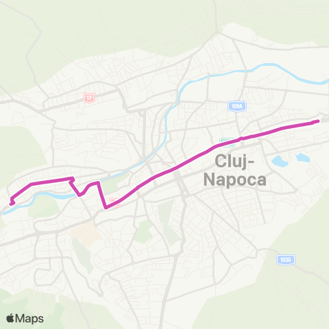 CTP Cluj Cart. Grigorescu - Str. Aurel Vlaicu map