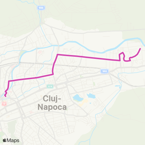 CTP Cluj P-ta M. Viteazul - Str. Ion Ionescu de la Brad map