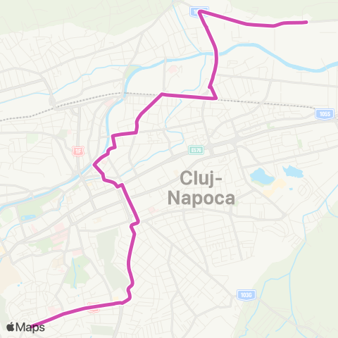 CTP Cluj Cart. Zorilor - B-dul Muncii map