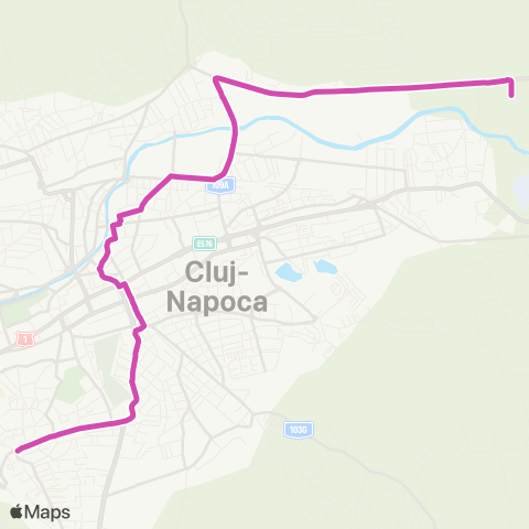 CTP Cluj Cart. Zorilor - Str. Emerson map