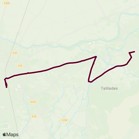 CmonBus Navette Vignères - Robion - Les Taillades map