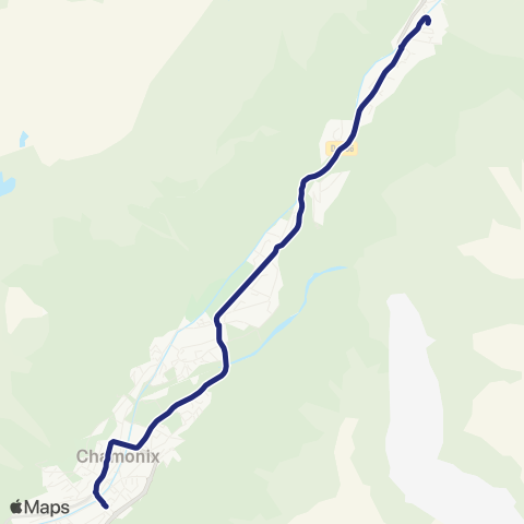 Chamonix Mobilité Les Grands Montets / Chamonix map