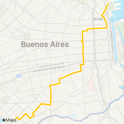 Ciudad de Buenos Aires Jmpara006 map