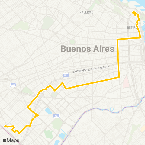 Ciudad de Buenos Aires Jmscdb50 map